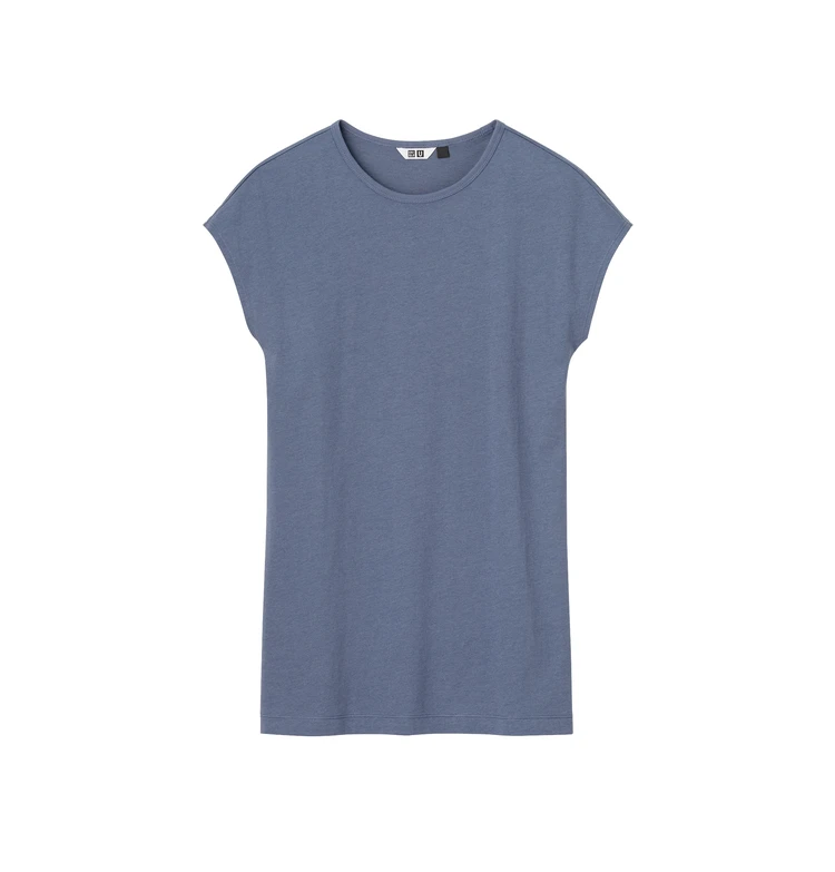 ユニクロ ユー　キャップスリーブT￥1500