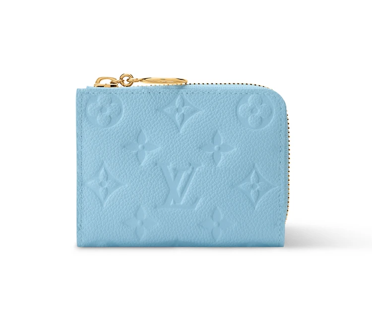 日本限定 ポルトフォイユ·ノア コンパクト　ブルー