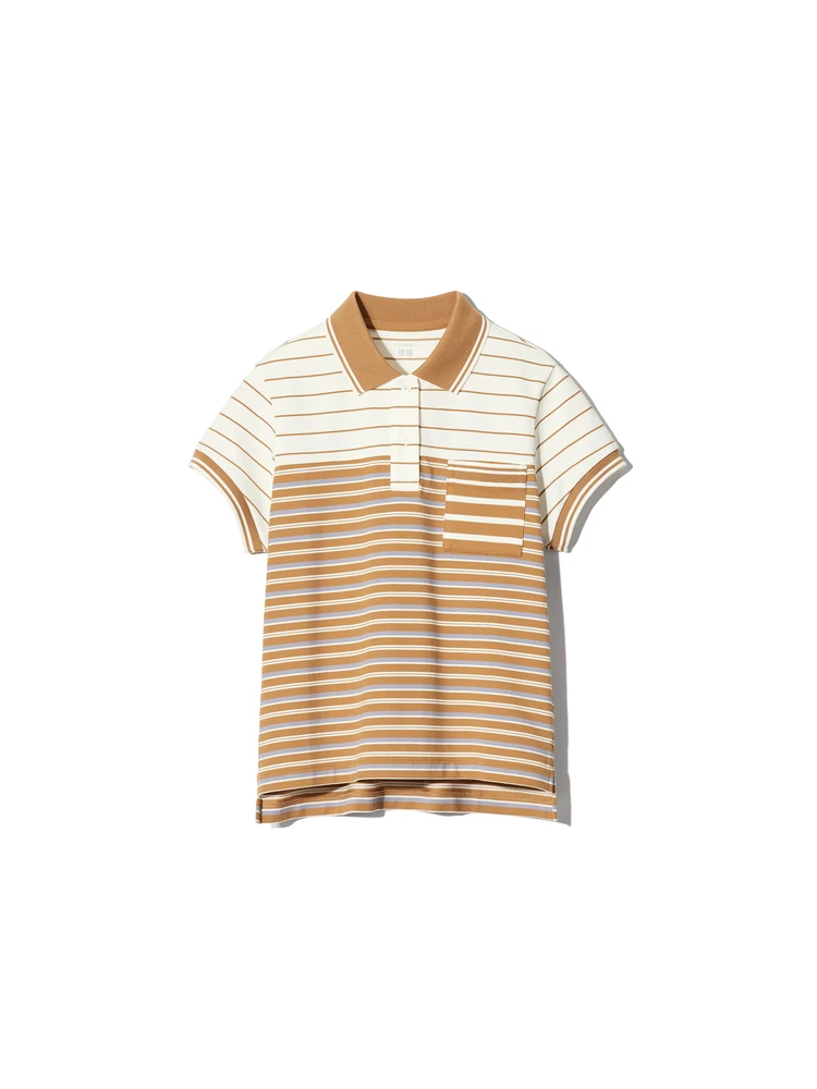 UNIQLO F.RISSO ユニクロエフ・リッソ ストライプミニポロシャツ¥2990