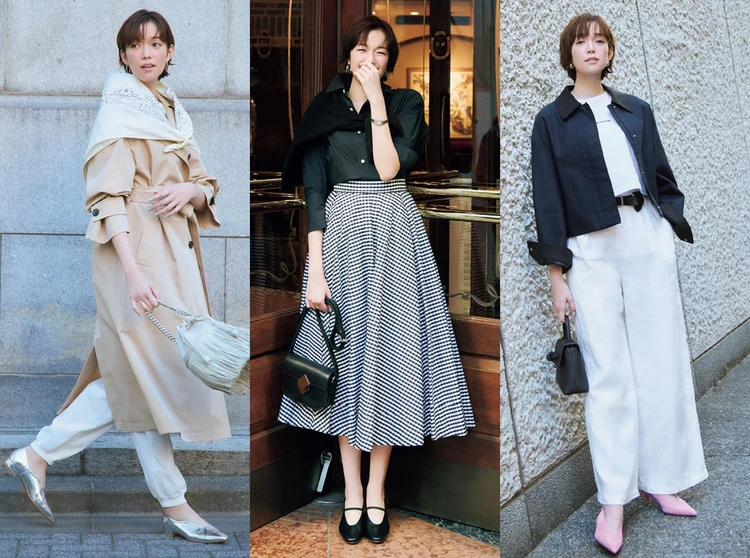 【定番ボトムが垢抜ける靴5タイプ20選】この春はきれいめ靴にチェンジして印象一新!