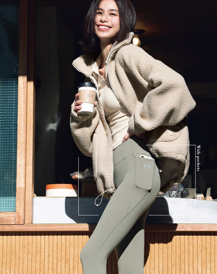 佐藤晴美　ポケットつきレギンスを一緒なら手ぶらでストレスフリーにお出かけ