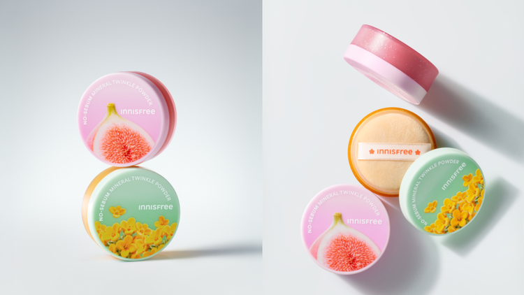 【イニスフリー】大人気「ノーセバム ミネラルパウダー」に秋限定品。「フィグ」と「キンモクセイ」が登場