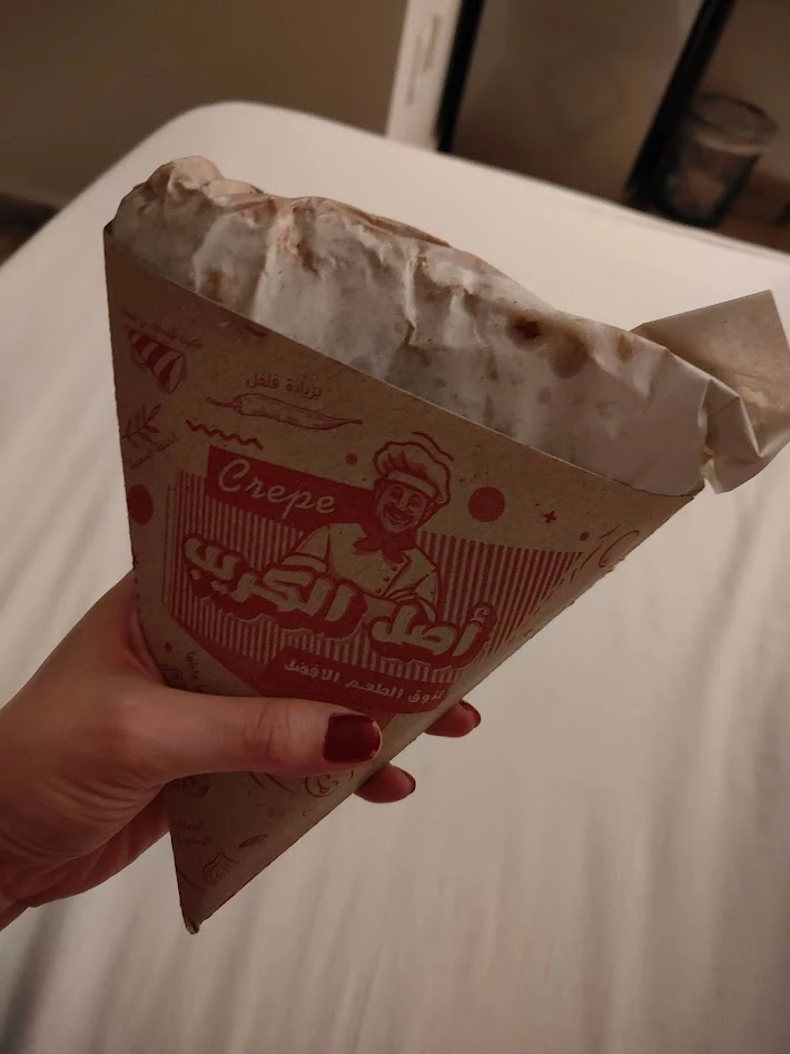 エジプト　ピザ　ケバブ