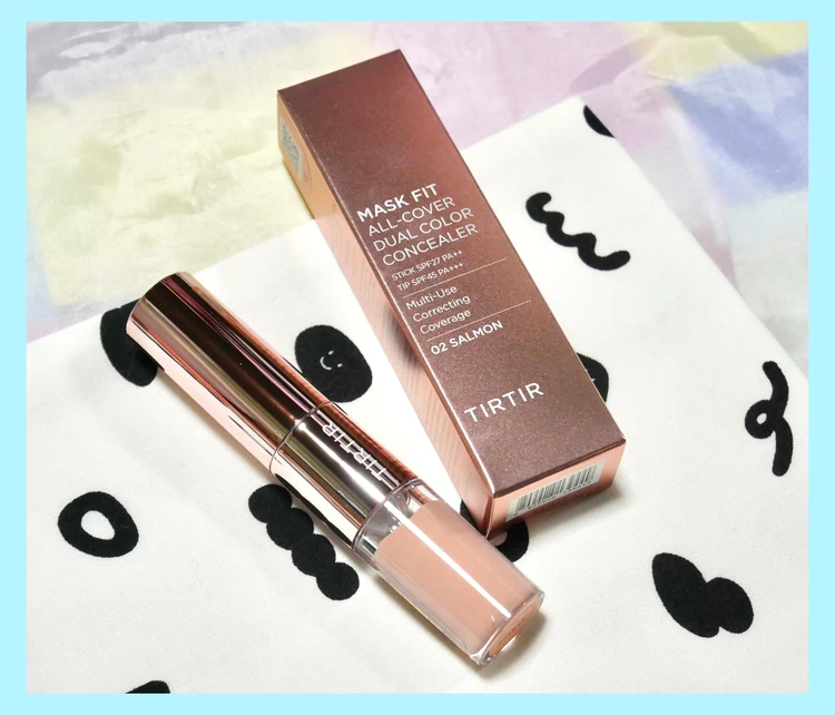 TIRTIR「MASK FIT ALL-COVER DUAL CONCEALER 02 SALMON」