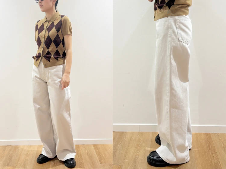 【UNIQLO（ユニクロ）】新作の「ハイライズワイドジーンズ」をライターが試着レビュー！キレイ見えとラクなはき心地を両立するパンツ #BAILA読む試着室