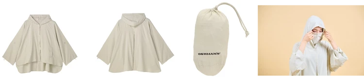 「OSHMAN'S」のUV シールドポンチョ