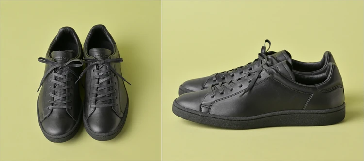 徹底した防水対策が頼もしい！「パトリック」の「パンチ・ウォータープルーフ」【きれいめ服に似合う黒スニーカー】