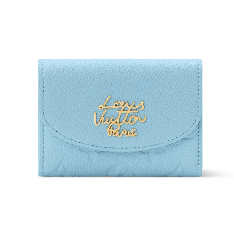 ポルトモネ・ロザリ各￥92400（W11×H8×D2.5cm）　ブルー