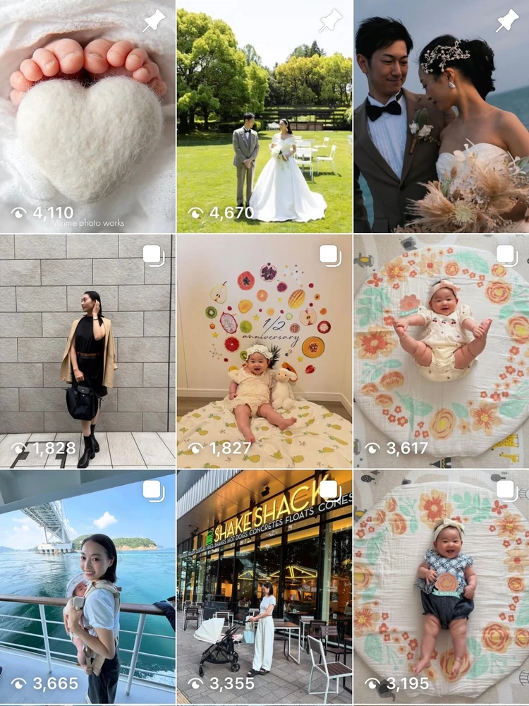 ハーフバースデーフォトをお家で撮ってみた#育休life_5