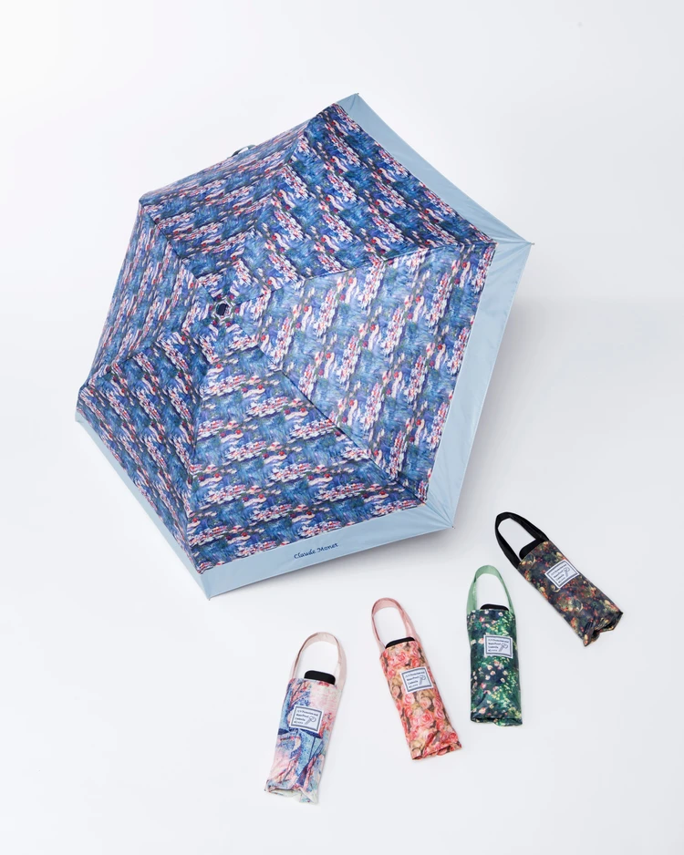 晴雨兼用折りたたみ傘各¥4950