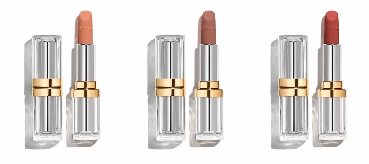 CHANEL シャネル ホリデー 2025 限定コスメ トランテアン ル ルージュ 各¥26400、リフィル 各¥12100(2025年10月31日発売) *店舗限定品