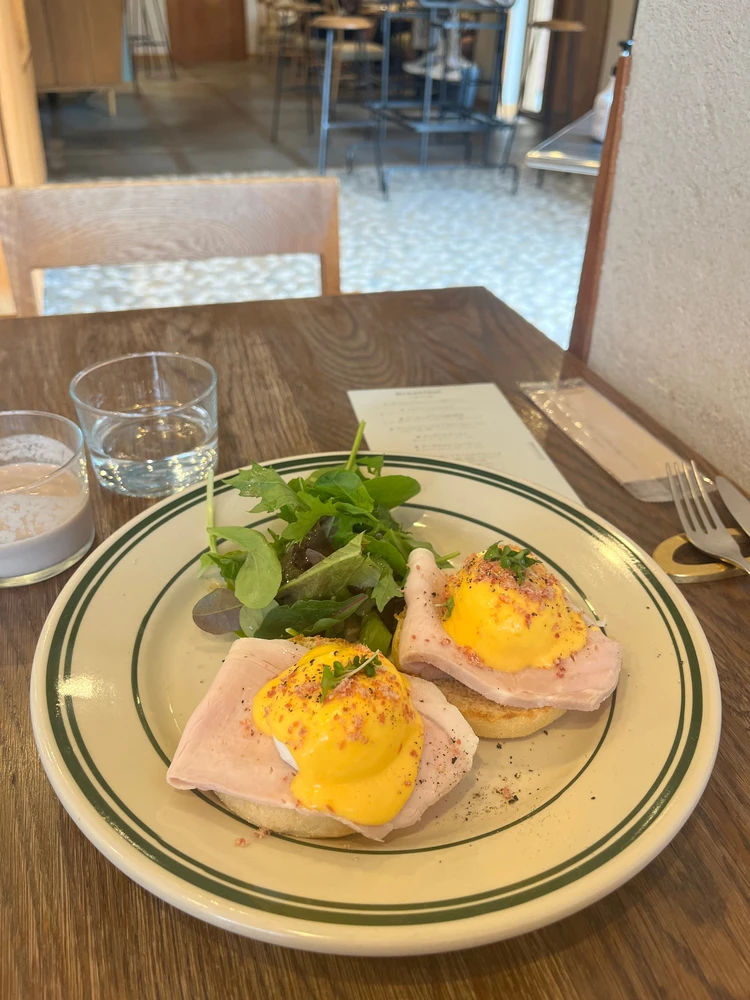【写真】大阪ホテル　お洒落　hotel noum osaka　カフェ併設　モーニング