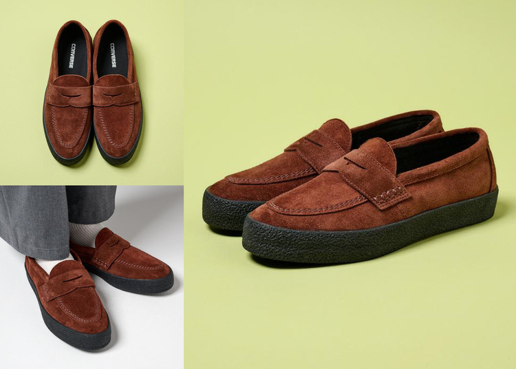 【コンバース】ニュアンスあるスウェード素材がおしゃれな「CS LOAFER II SK」【30代に似合うローファー】