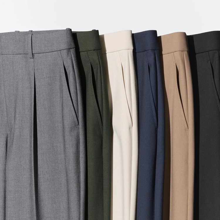 【リレー連載企画vol.3】「ユニクロ・GUの指名買いアイテム」2色買いした"ユニクロのタックワイドパンツ"_2