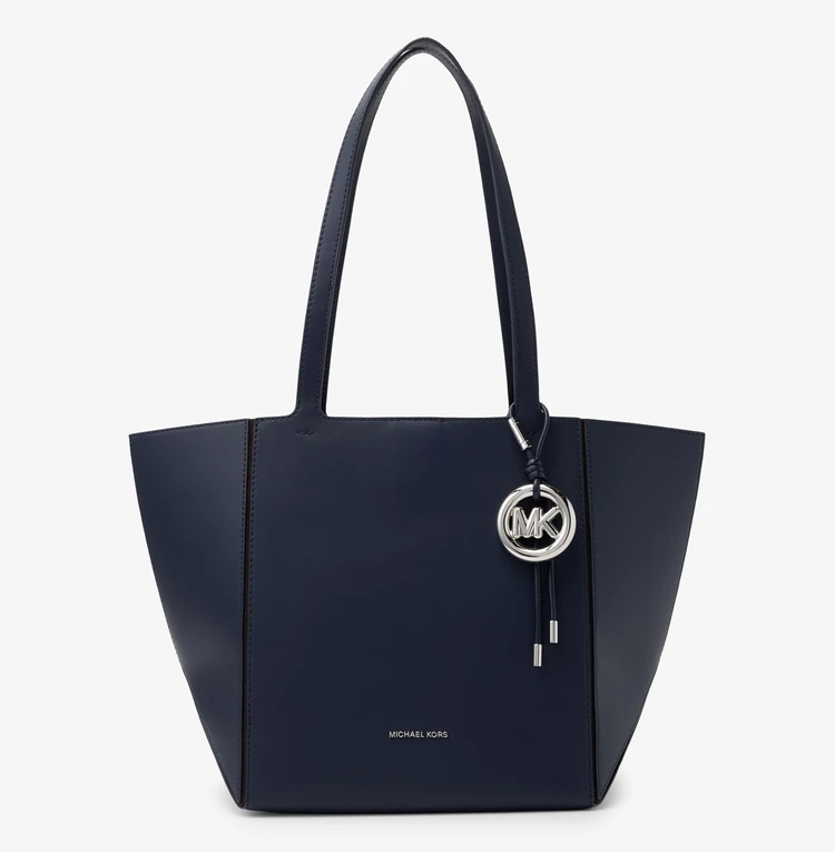 マイケル マイケル・コース　JORDI コンバーチブル シンチ トート ミディアム　ドレスブルー