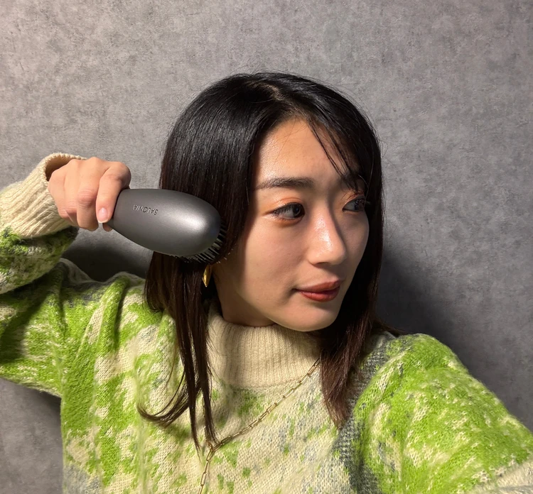 【私の美髪計画】頭皮ケアから仕上げまで1本で完結|マルチケアブラシで時短美髪ルーティン_7