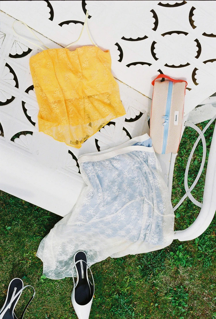 ワコール 新ライン クーミー イエローキャミソール