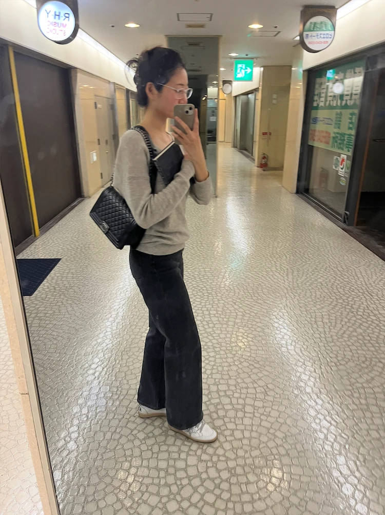 愛用白スニーカー紹介【Golden Goose】ハイブランドスニーカーで秋コーデ_2_2