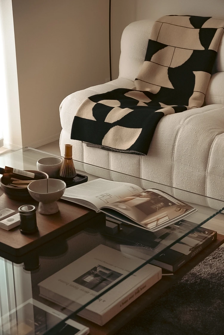 自宅のリビングエリア