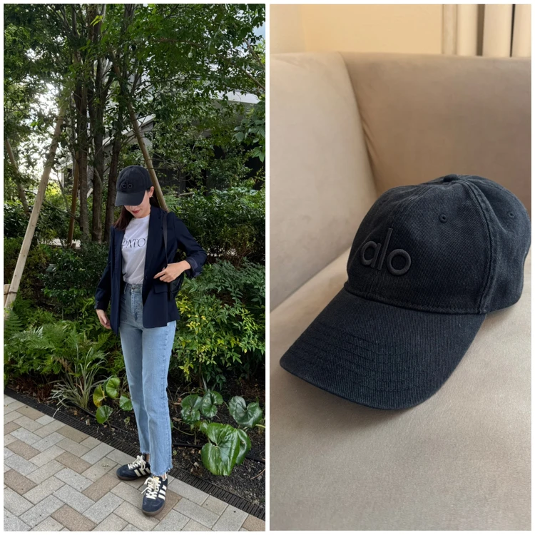 大人のキャップコーデはジャケットと合わせて🤍_1