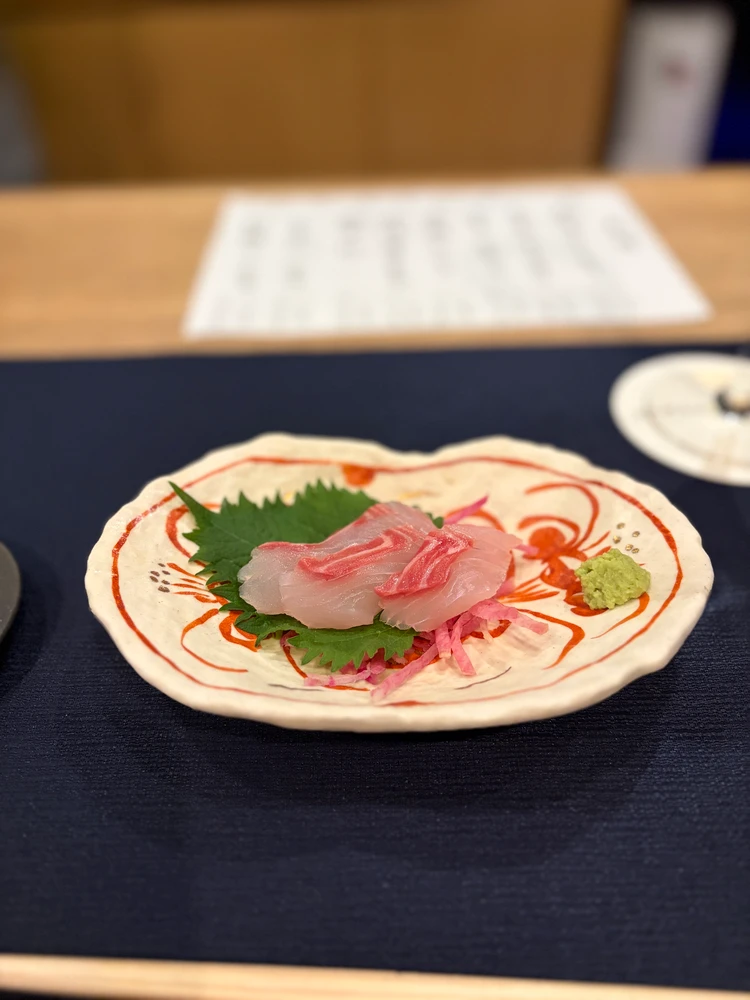 彩り豊かな和のコース料理の一皿