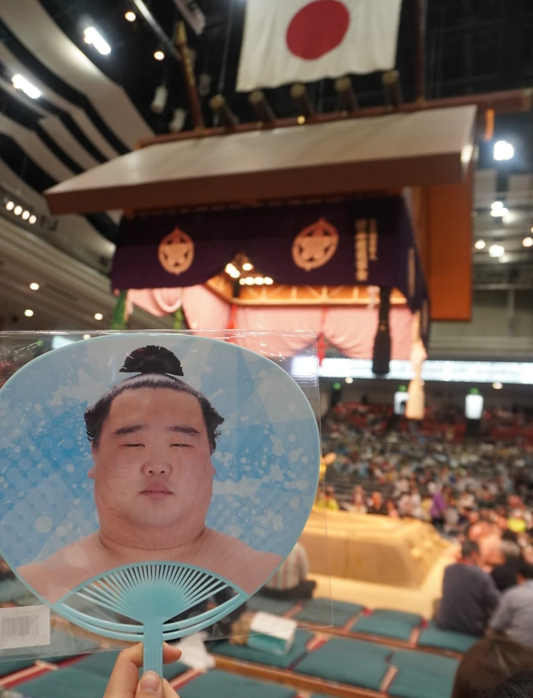 【大相撲】私の推し白熊関のうちわ