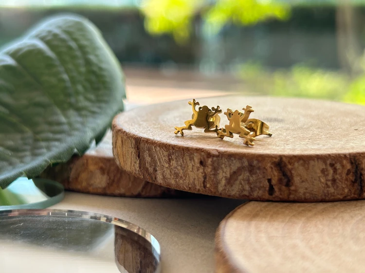 【自由が丘】カエルグッズ専門店『FROGS』蛙ピアスで梅雨も楽しもっ♡_1