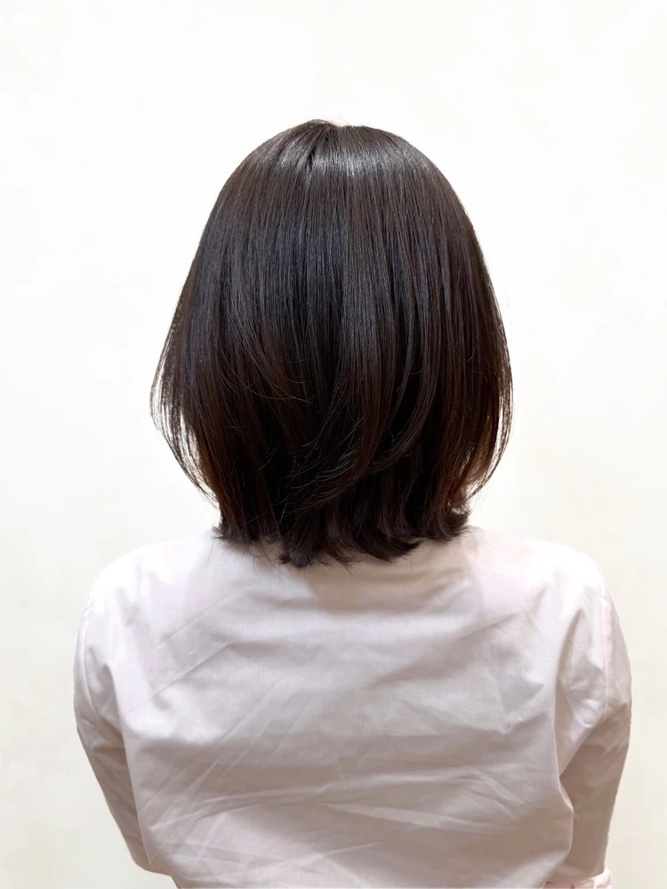 30代髪型・ボブのバック