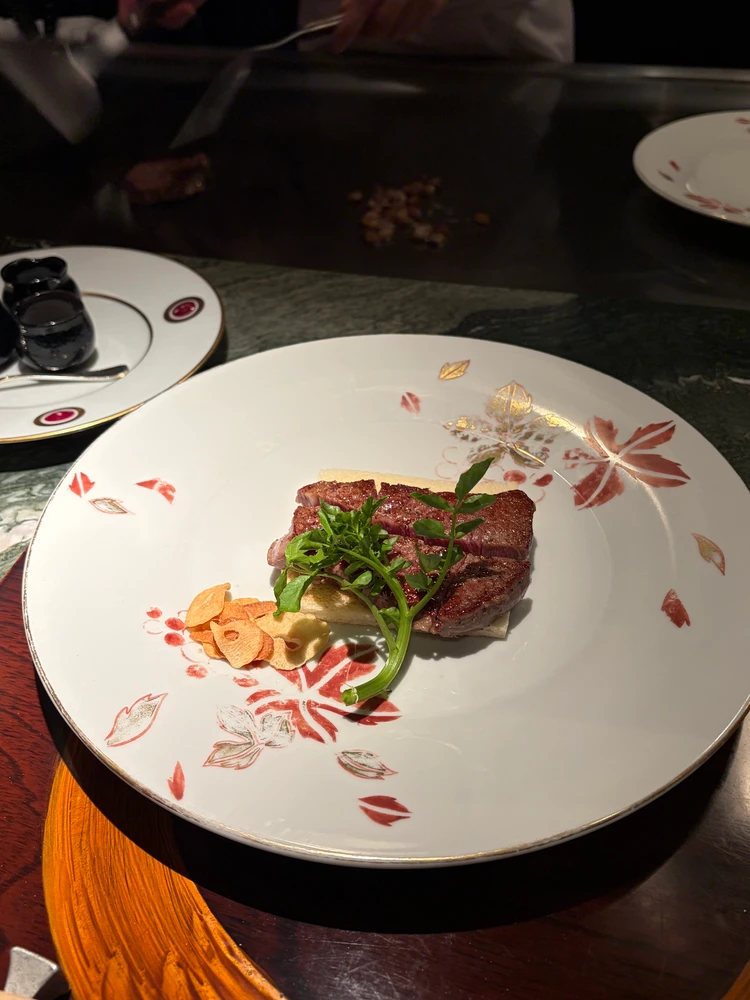 シャングリ・ラ なだ万で鉄板焼きランチ_8