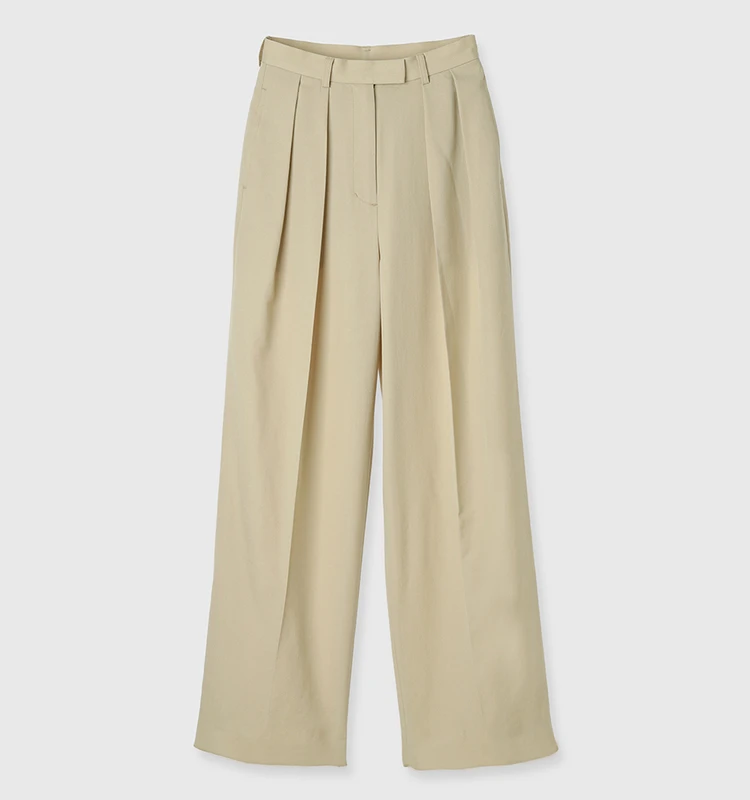 クレドナ　イチグンパンツ　YELLOW BEIGE