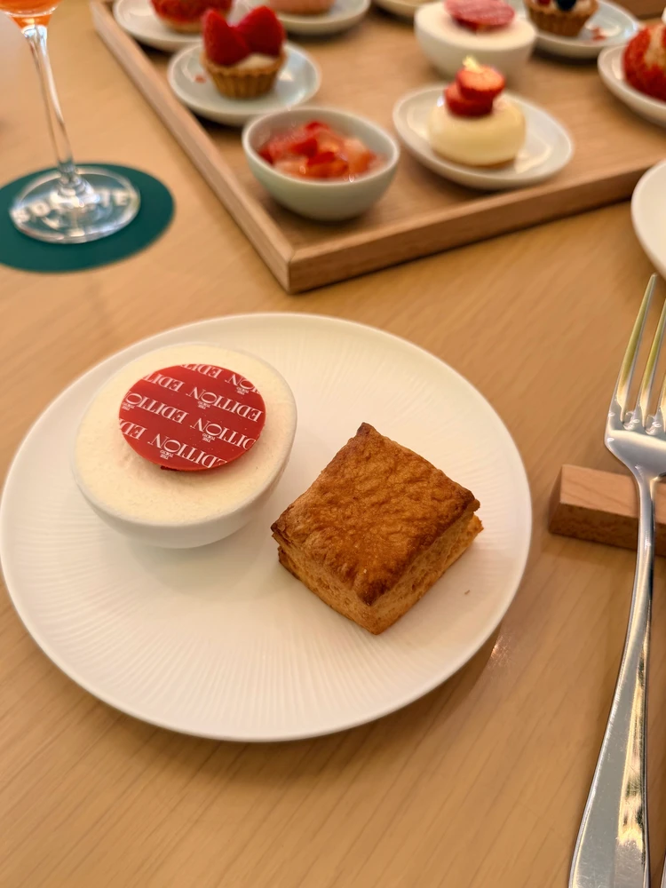東京エディション銀座 東京ホテル スコーン アフタヌーンティー いちご