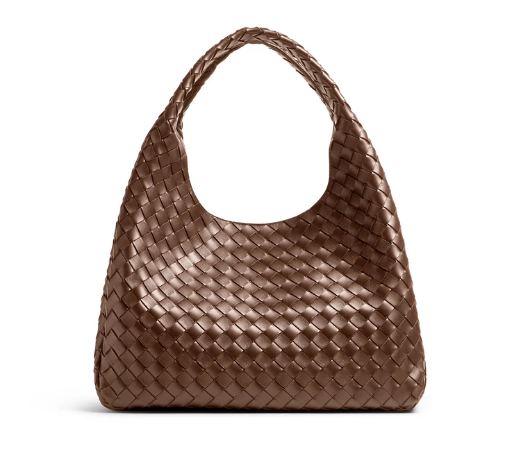 ボッテガ・ヴェネタ 新作トートバッグ“カンパーナ” ブラウン ミディアム