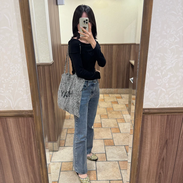 全身コーデの写真です。