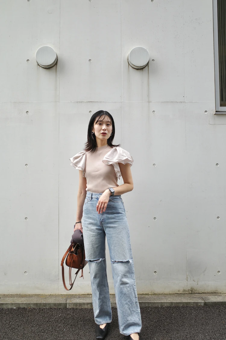 休日デニム率99%な私の【人生デニムコーデ】#ファッション部_6