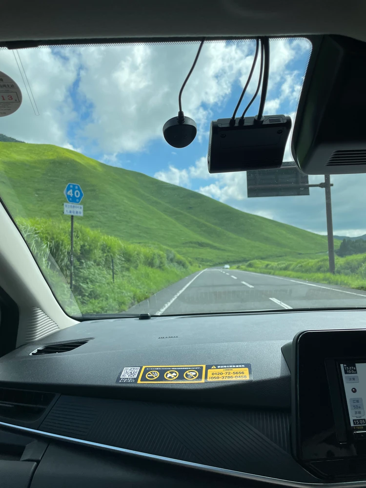 ドライブの車窓