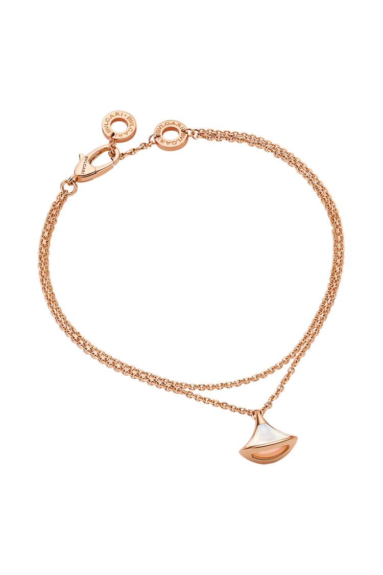 ブルガリ 「ディーヴァ ドリーム」ブレスレット(PG×マザー・オブ・パール)