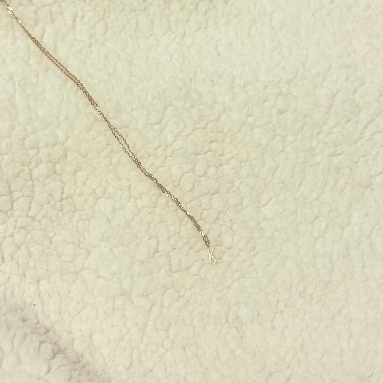 K10　イニシャルネックレス