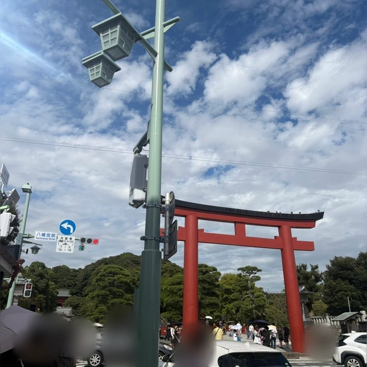 【鎌倉さんぽ】鎌倉で過ごす大人の休日♡鶴岡八幡宮とチョコレートカフェを巡った日。コーディネートも紹介!_1_1