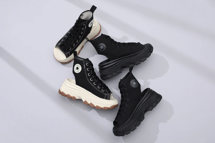 サンダルならではのデザインとオールスターらしさを両立した「オールスター トレックウエーブ カットアウト サンダル」