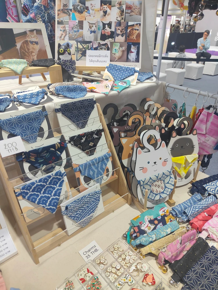 Craft Bangkok　犬　猫　首輪　タイ　ハンドメイド