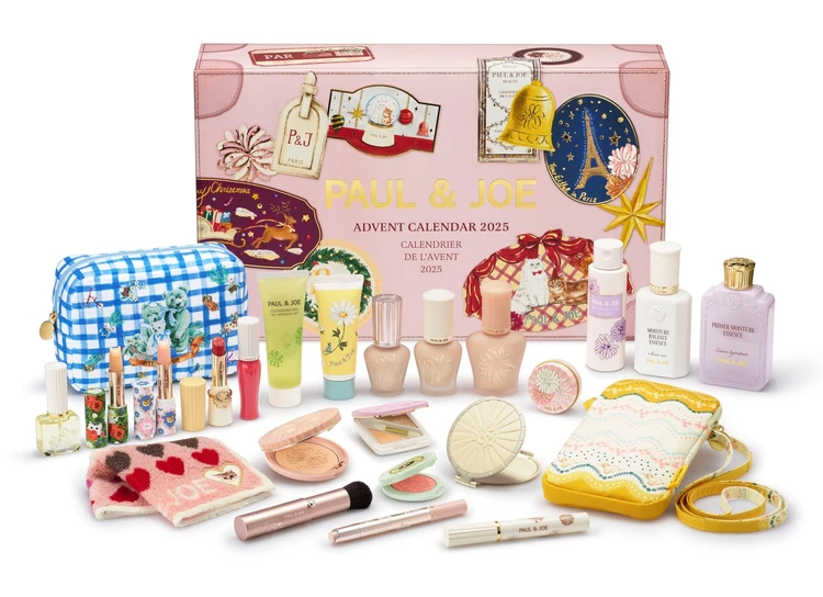 ポール & ジョー ボーテ 2025 クリスマスコレクション クリスマスコフレ ホリデー限定品 アドベント カレンダー 2025 ¥33000(2025年11月1日限定発売) *10月18日より予約受付開始