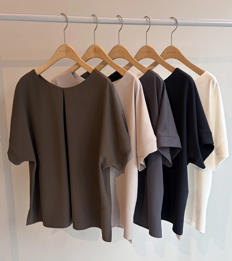 アンタイトル　リラクミスト 前後2WAYブラウス　カラバリ