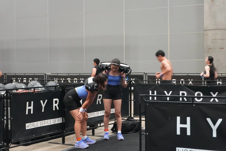 【Hyrox Chiba体験記②】Women Singles Open | 会場の様子と全種目レビュー_12_1