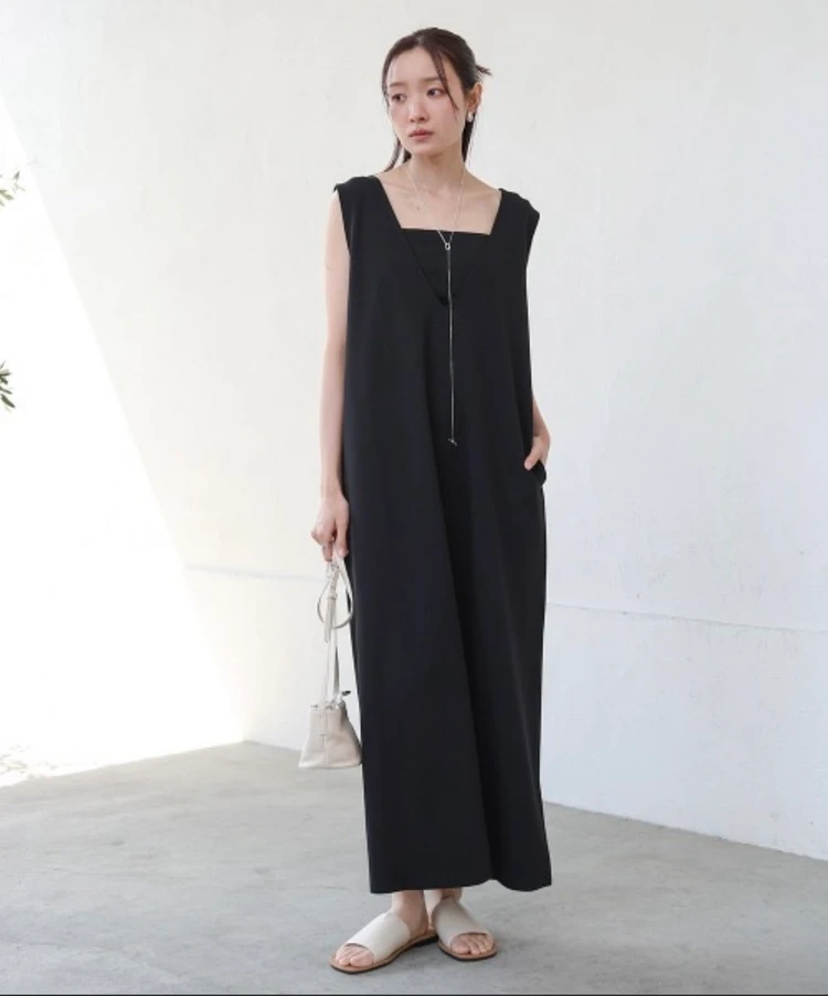 【超プチプラ！】一枚でコーデが完成！この夏ヘビロテ確定の黒ワンピースを発見_1_1