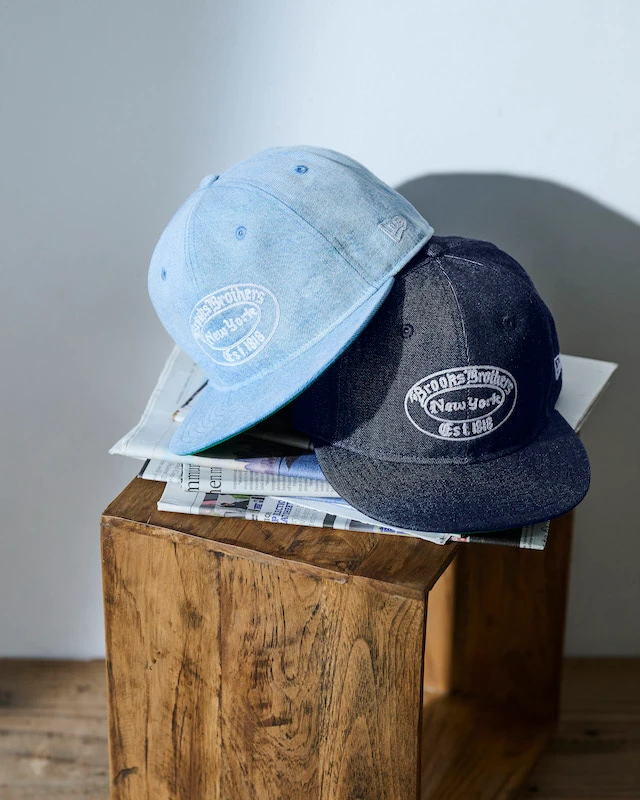 ブルックス ブラザーズ × ニューエラ 59FIFTY(R)　ベースボールキャップ