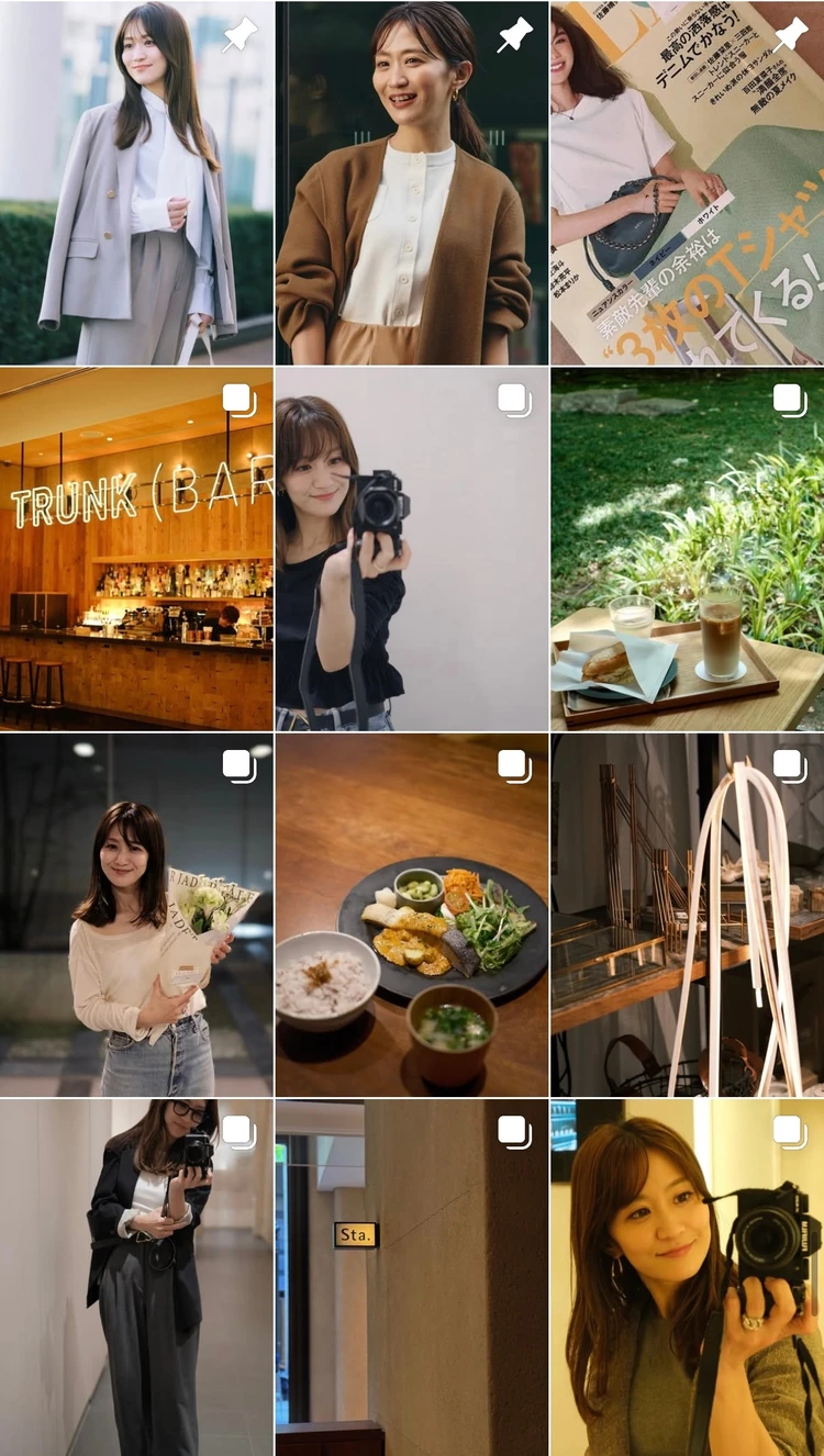 インスタフィード写真