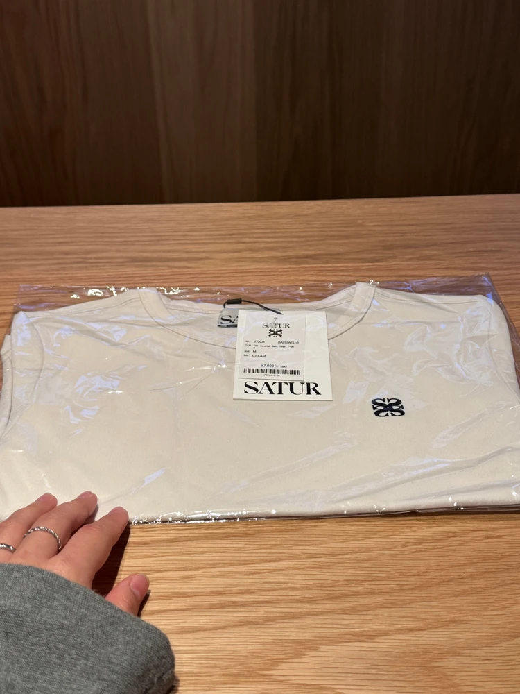 リアルバイ　購入品　サター　SATUR  韓国ブランド購入