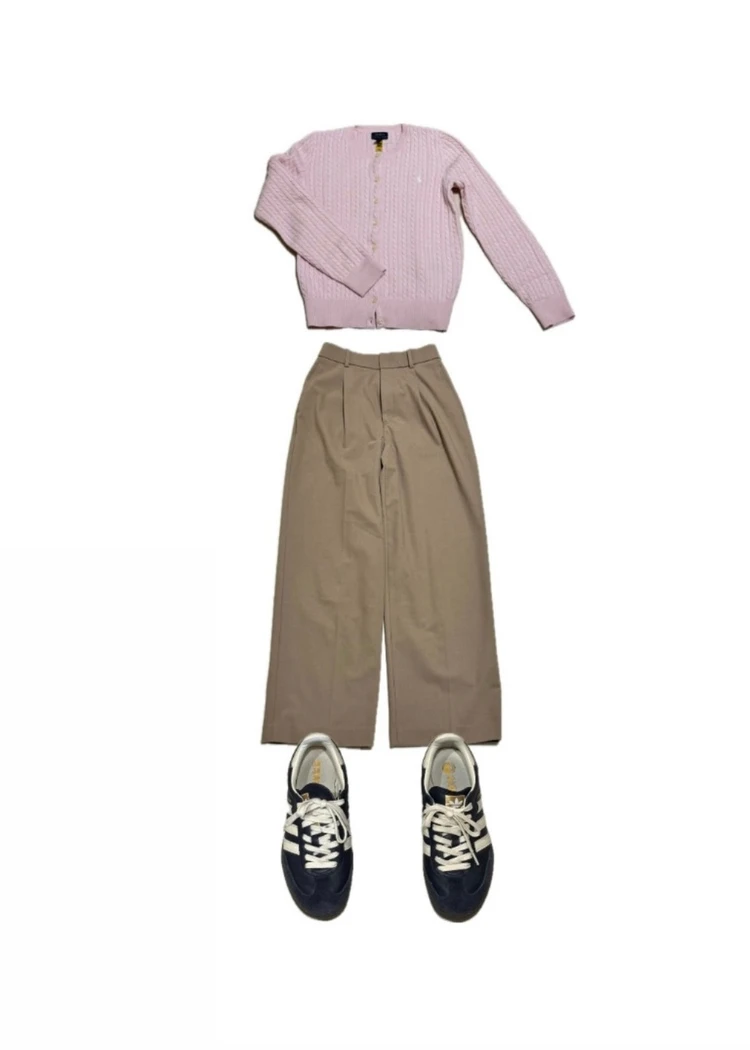 【polo】冬のコーデは差し色ニットでまとめる！【ピンク】_3