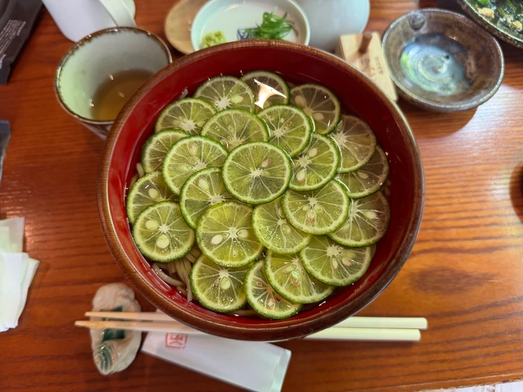 すだち蕎麦