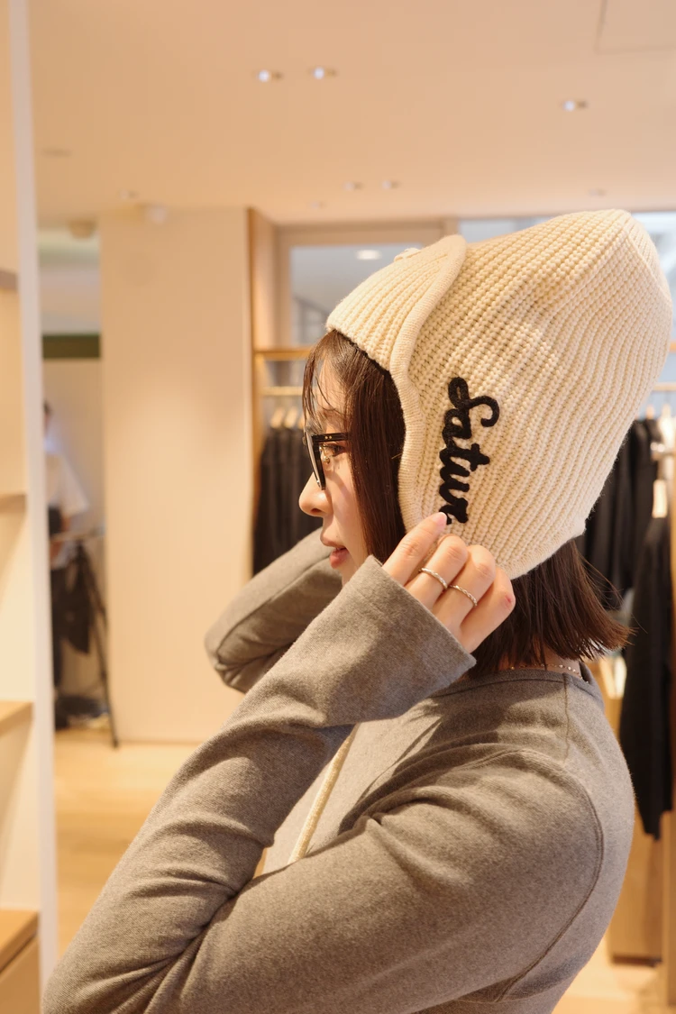 ニットキャップ　韓国ニットキャップ　ニット帽